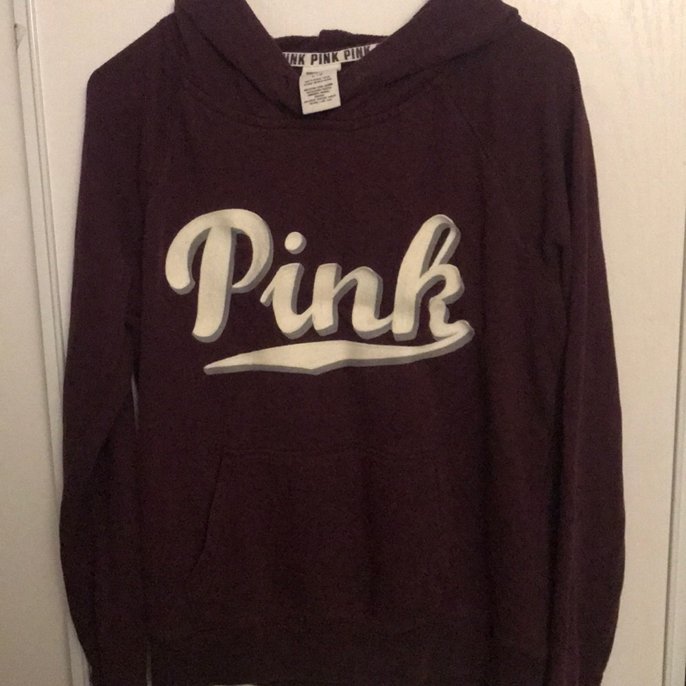 Pink hoodie (w/o drawstring)